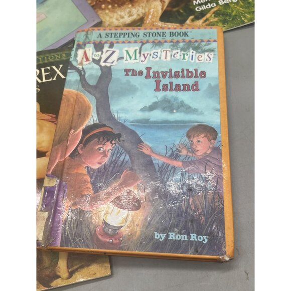 lot of 6 kids books 4 chapter 2 younger varied ages mystery frogs READ - Picture 3 of 7